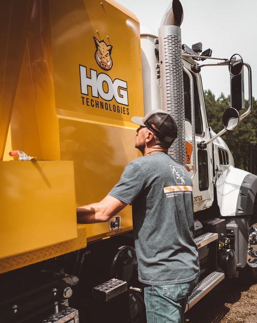 Picture of Hog Technologies truck in Arkansas