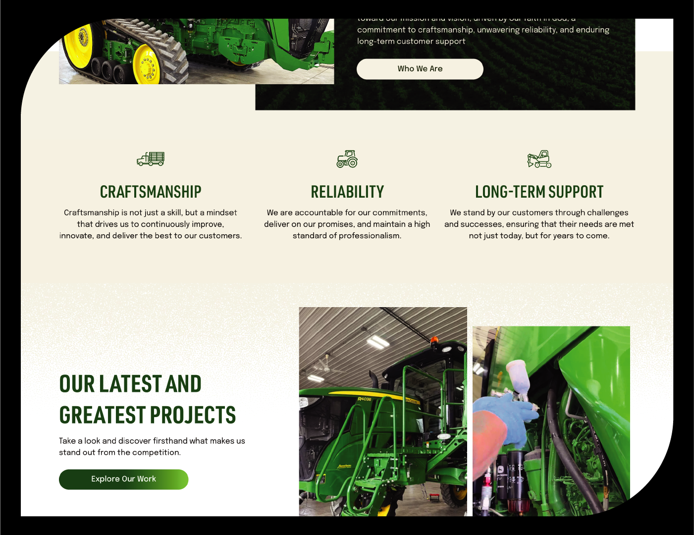 Website design and development for BK Industrial Agricultural Coating