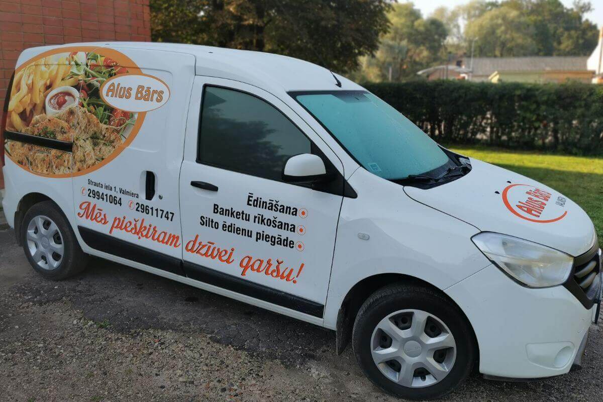 Pusdienu piegāde Valmierā
