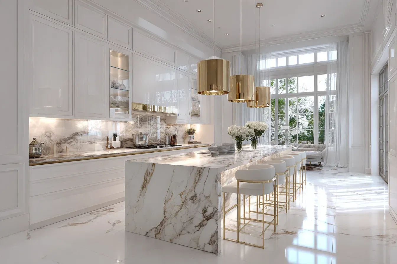 Kitchen remodel Burnaby British Columbia using Dekton countertops, solid maple cabinets, and engineered oak flooring. Design-build specialists deliver exceptional craftsmanship across Brentwood Park.