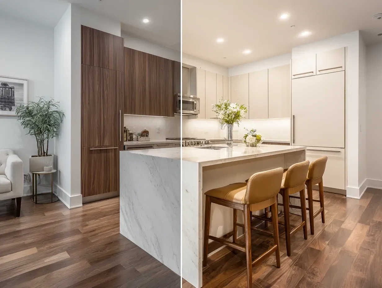 Elevate your lifestyle with luxury kitchen remodeling in Vancouver and Lower Mainland. Our designs reflect sophistication and comfort.