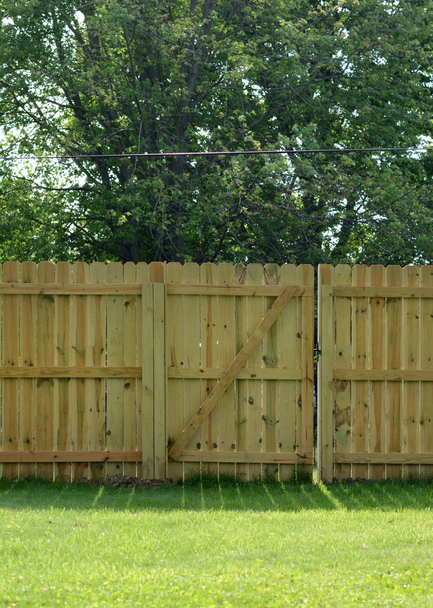 Wood Fences — Marshalltown, IA — Fencing Solutions