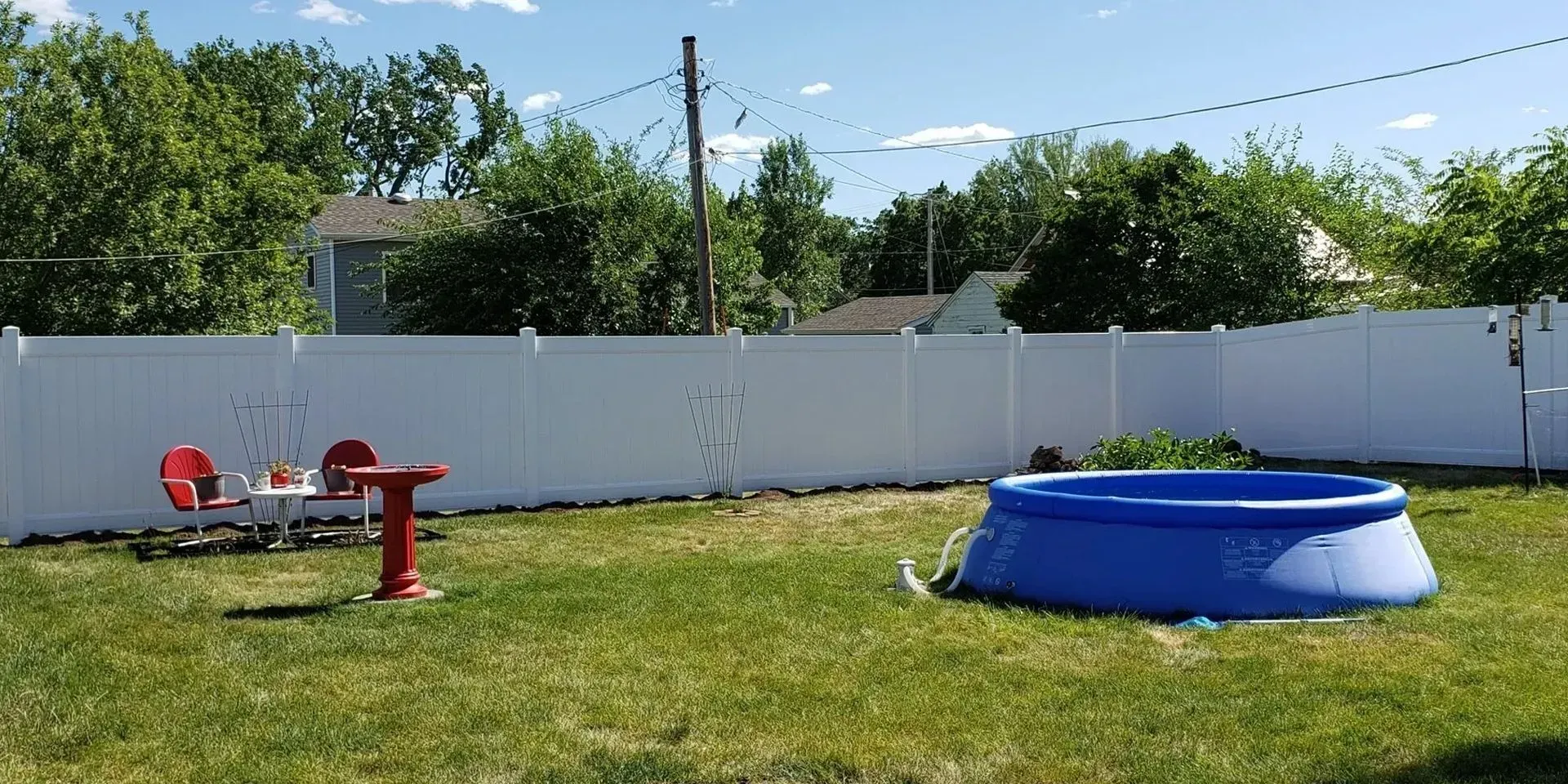 Vinyl Fences — Marshalltown, IA — Fencing Solutions