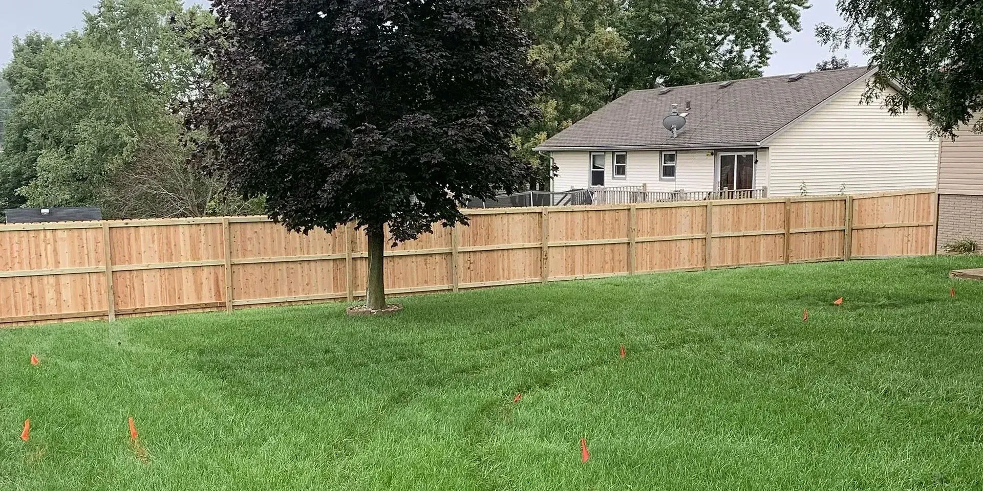Wood Fences — Marshalltown, IA — Fencing Solutions