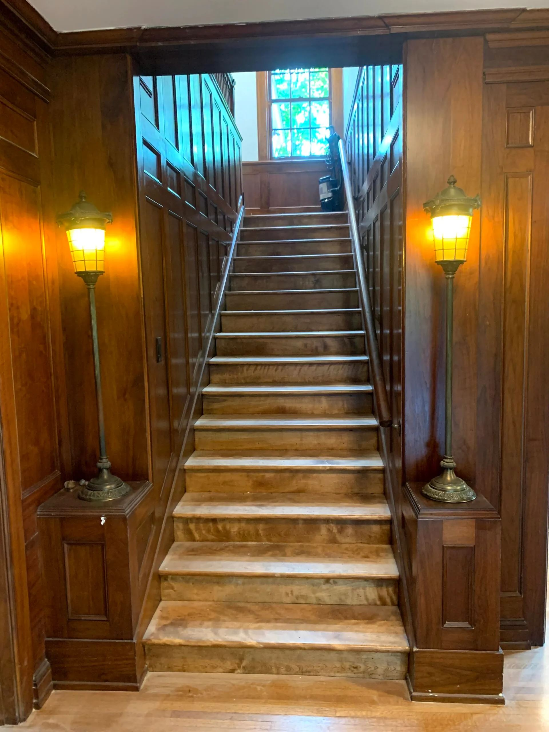 A Wooden Staircase — Rochester, MN — POWER PLUS ELECTRIC LLC