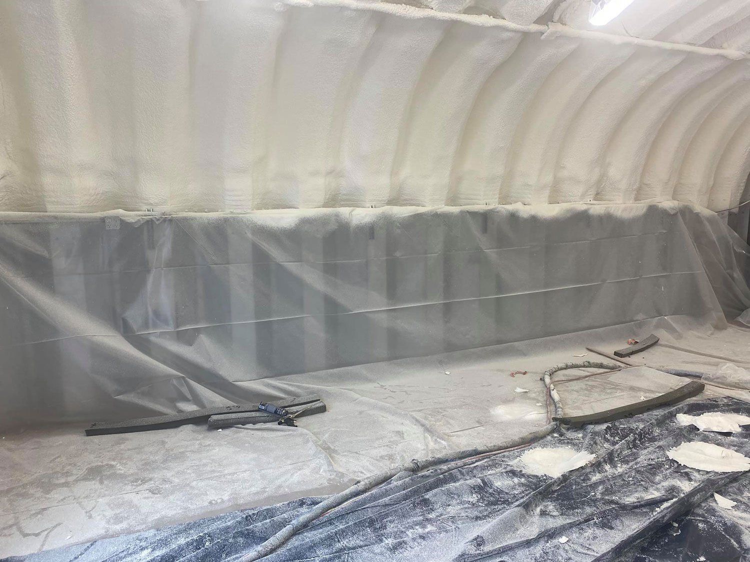 After Spraying Insulation Foam — Buhl, ID — Magic Valley Insulation LLC