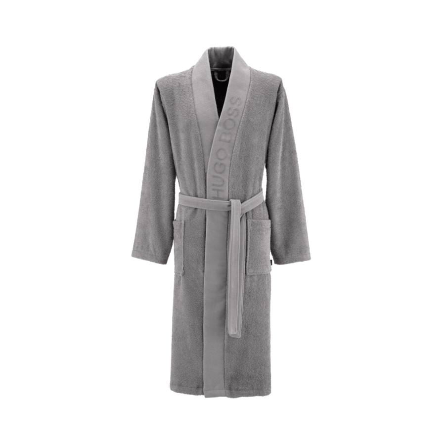 Une robe grise avec le mot Hugo dessus