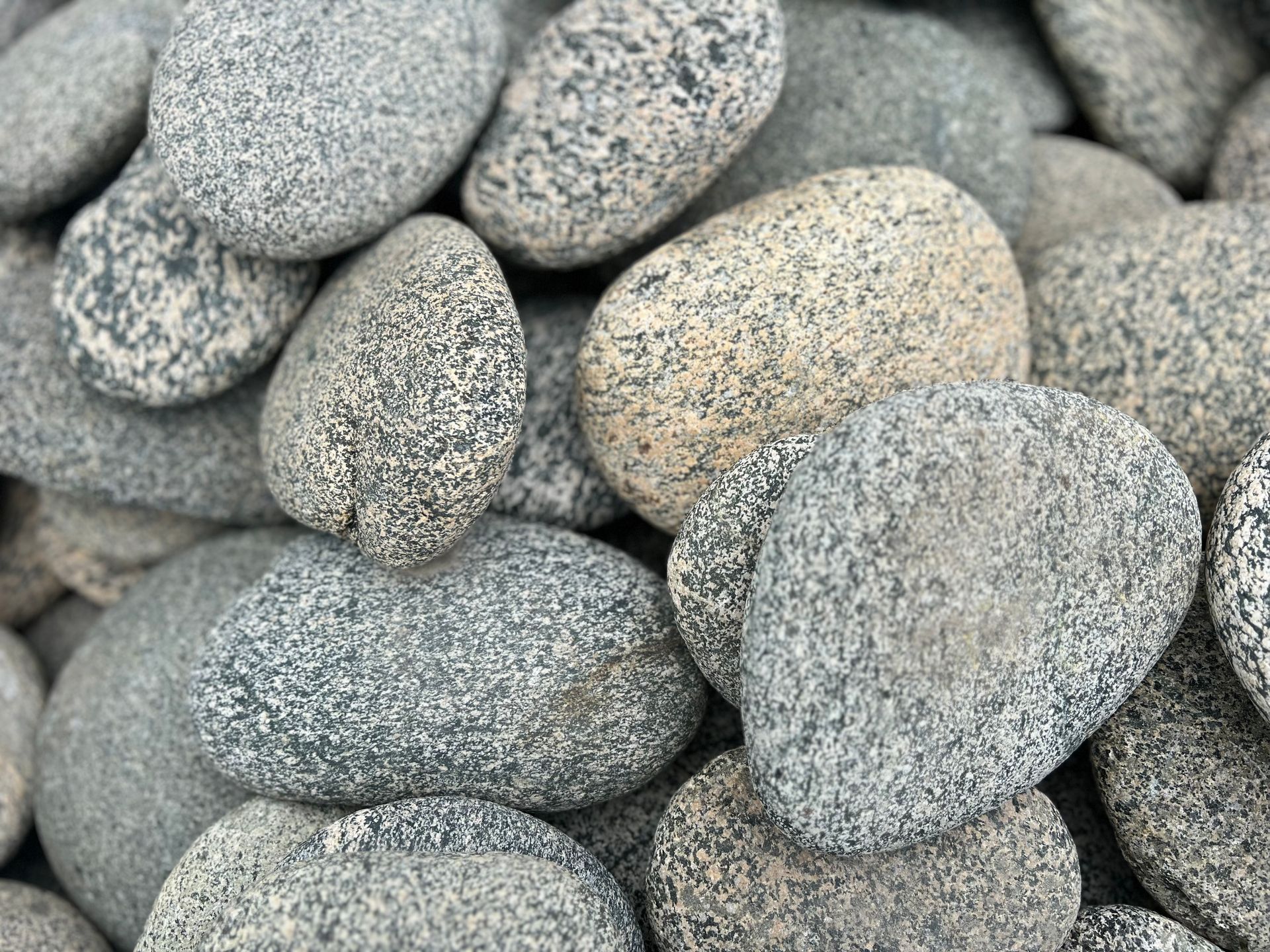 A pile of rocks stacked on top of each other.