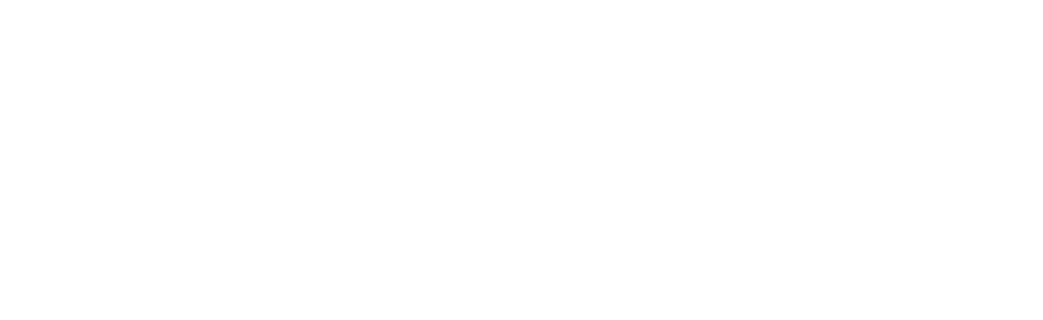 The word rockyard is written in black and white on a white background