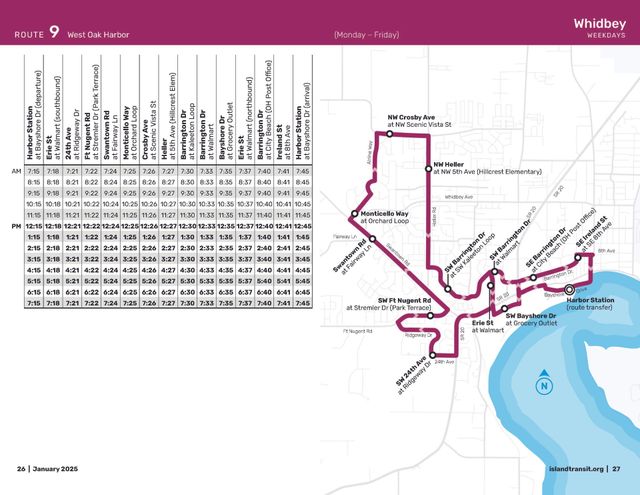 Whitley Bay Bus Routes Map.pdf Whidbey Island Bus Map