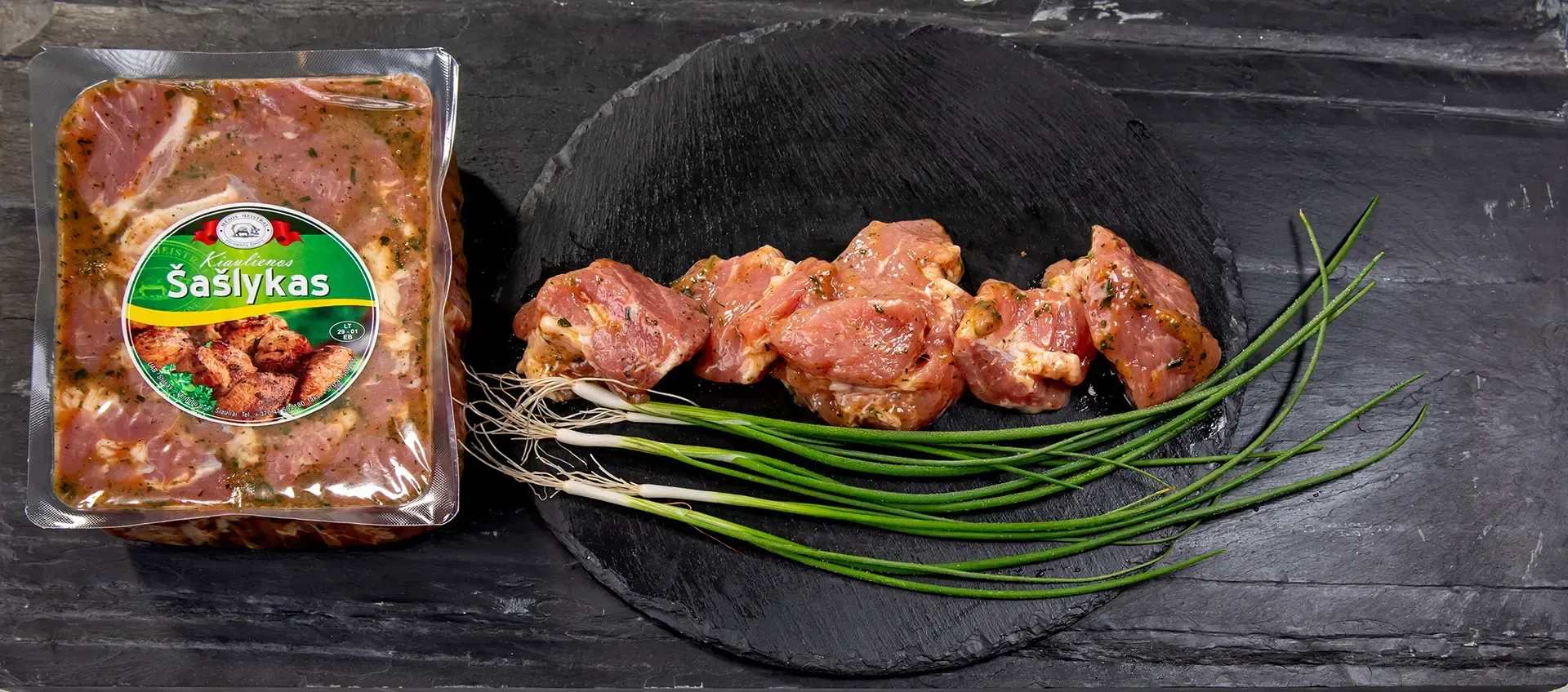 Kiaulienos šašlykas (sprandinės)