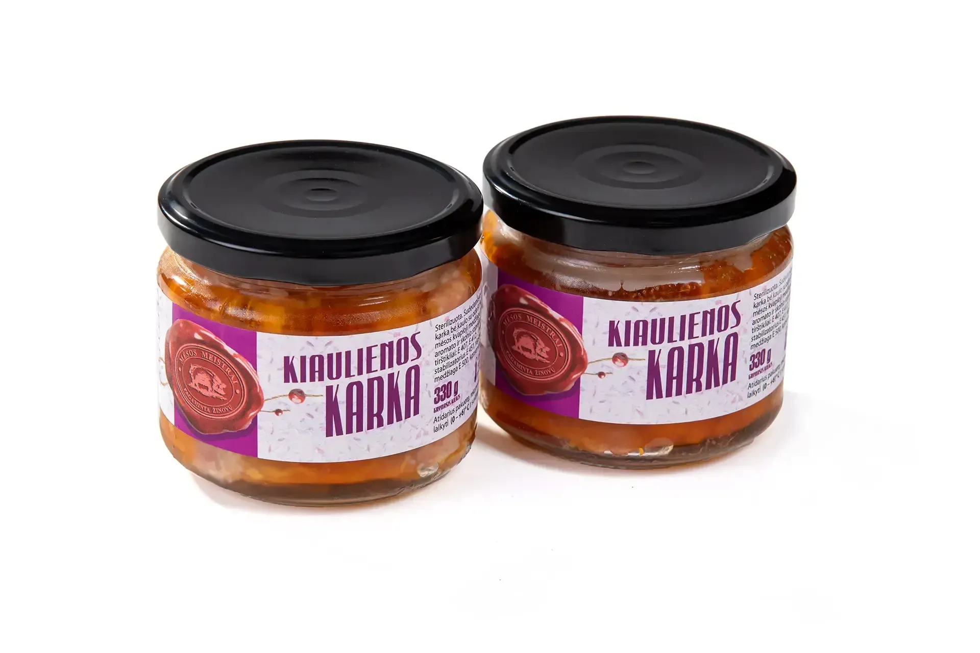 Kiaulienos karkos konservai