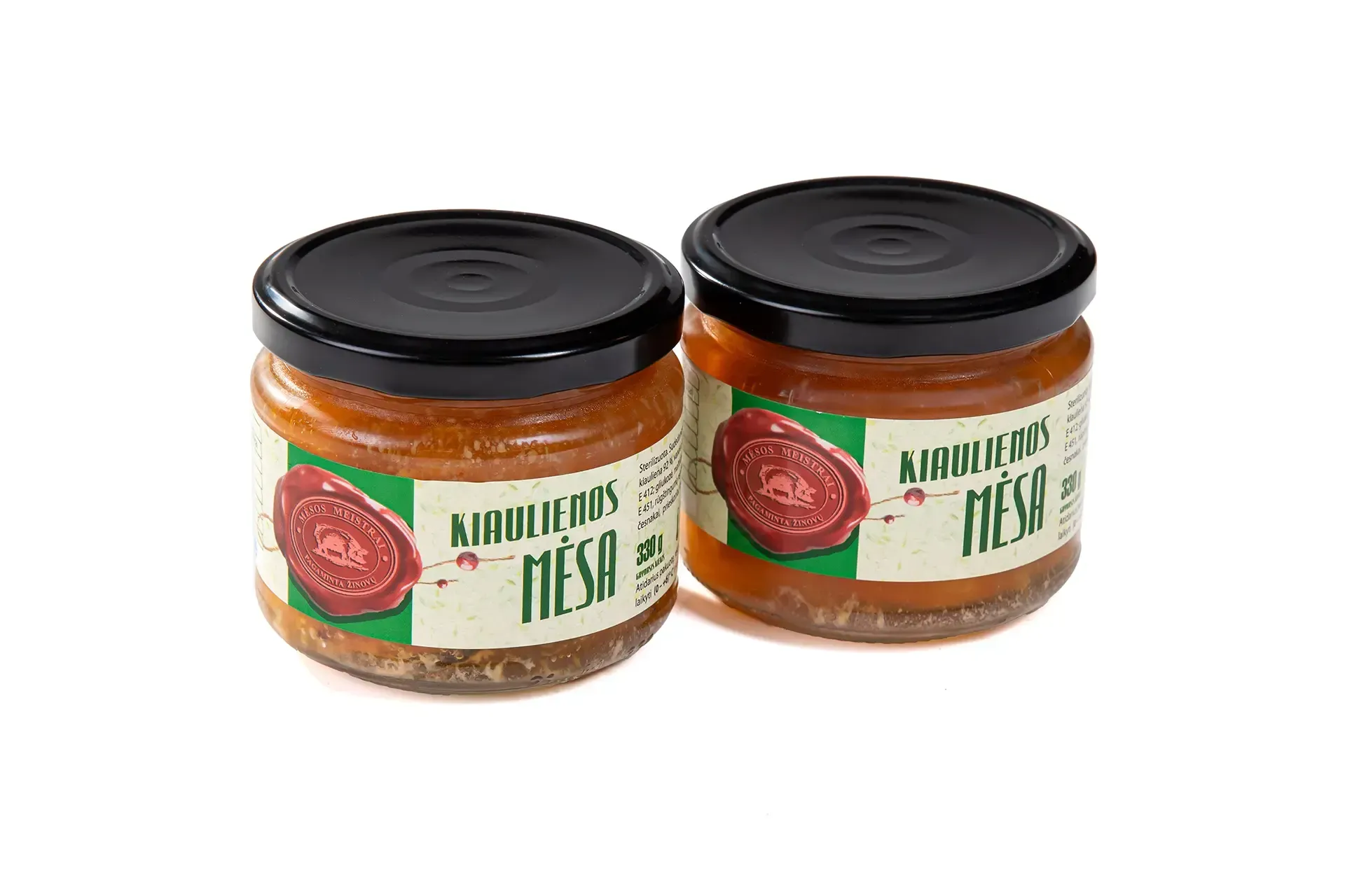 Kiaulienos mėsos konserva