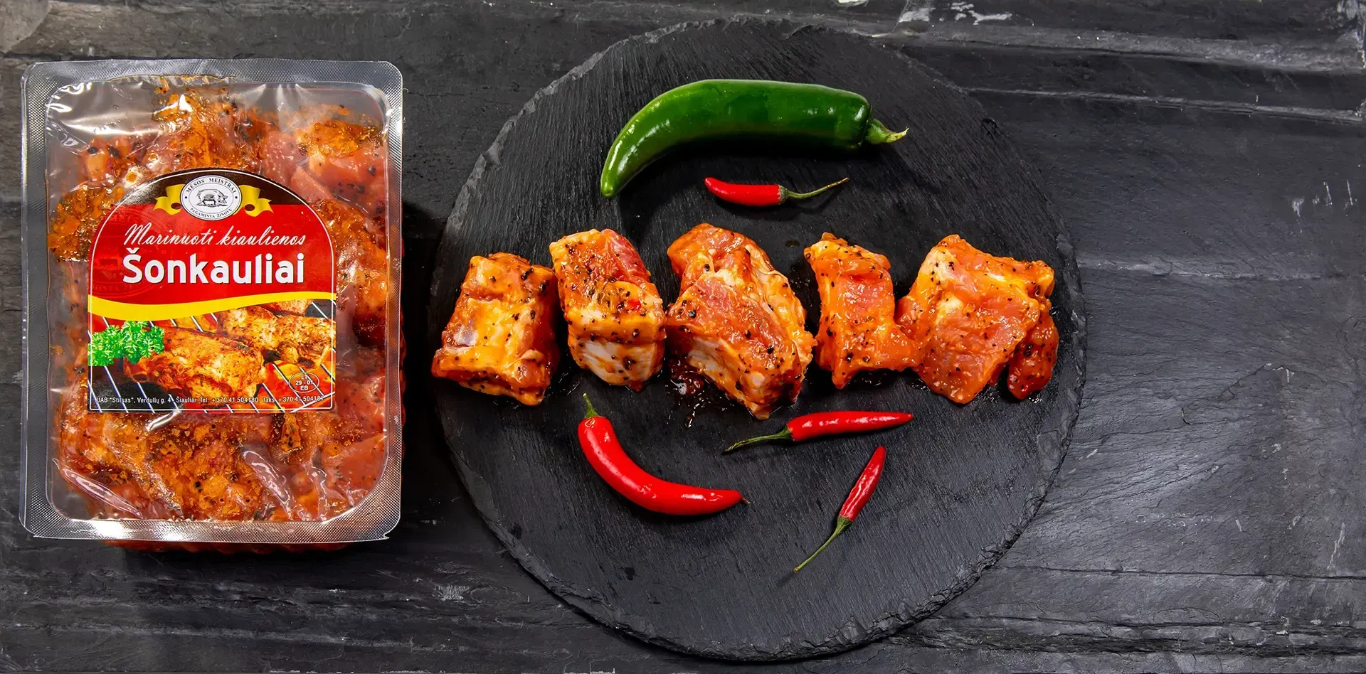 Marinuoti šonkauliai