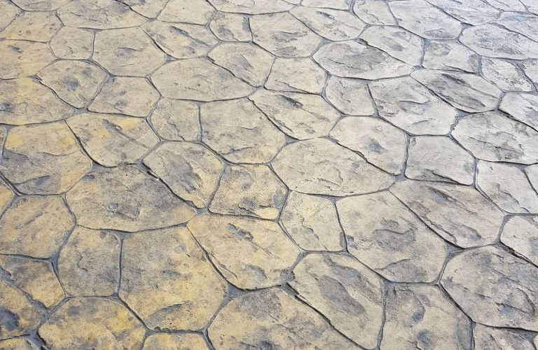patterned concrete driveway in fort lauderdale