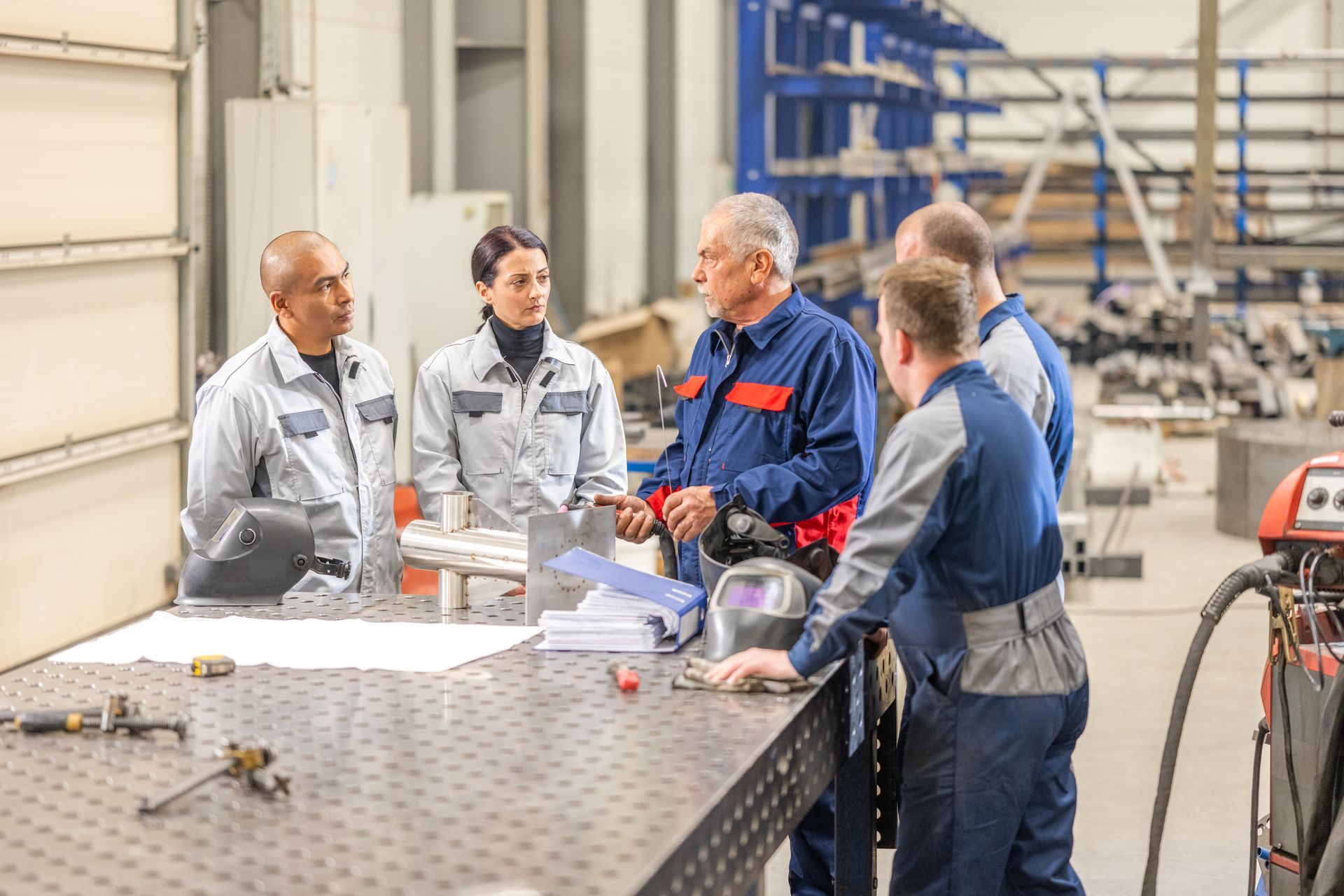 team professionale della nostra cooperativa del lavoro a Miano - Lift & Go