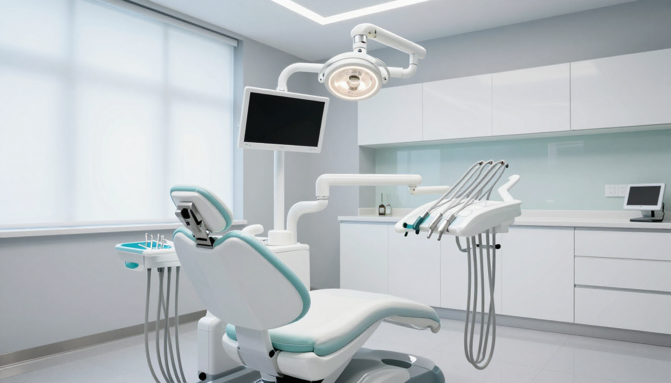 Sala de tratamiento moderna en clínica DIGASMILE