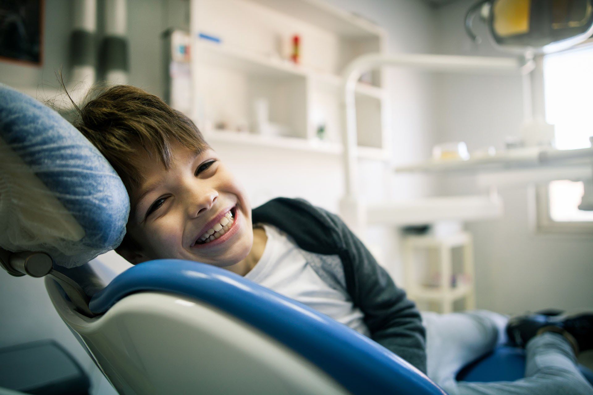 Boy at the Dental Office — Seminole, OK — David Keck, DDS