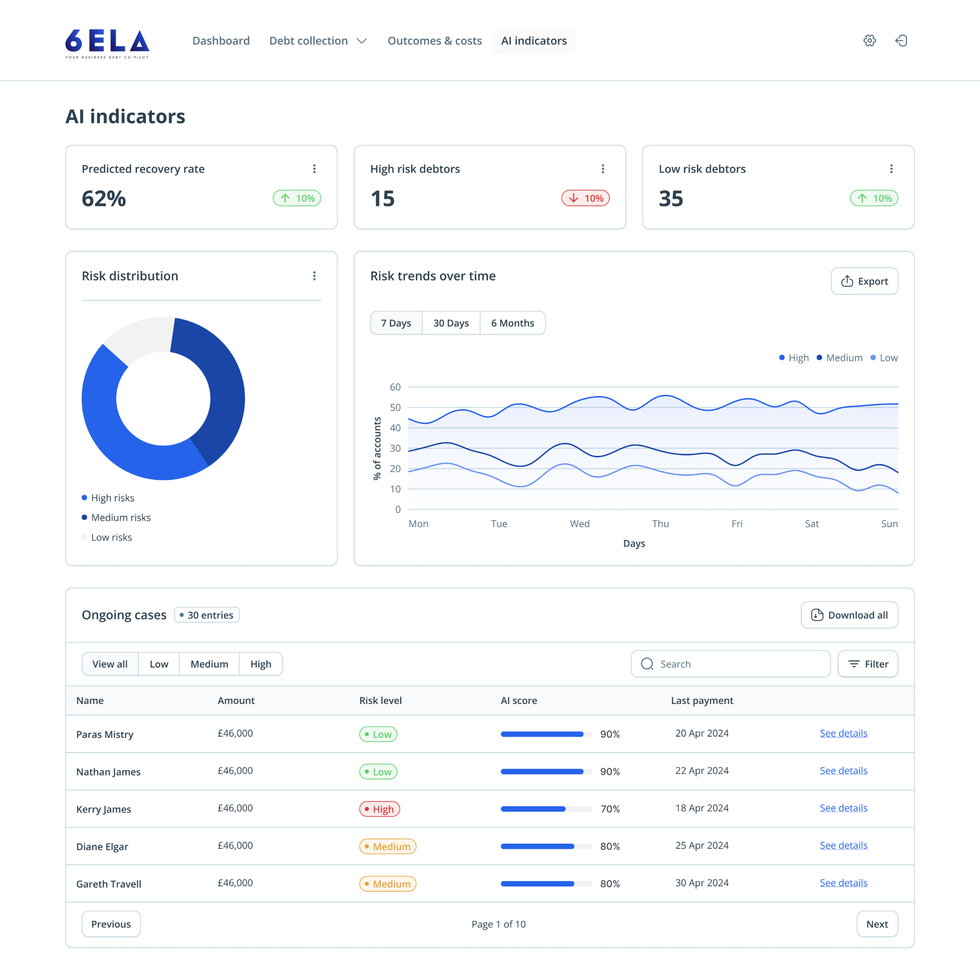 Woman smiling while on phone and using laptop at a desk.