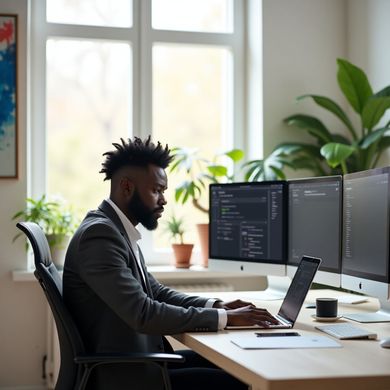 Business Owner using 6EL∆  to Manage Business Invoices & Aged Receivables, Collect Business Debt at hyper-speed