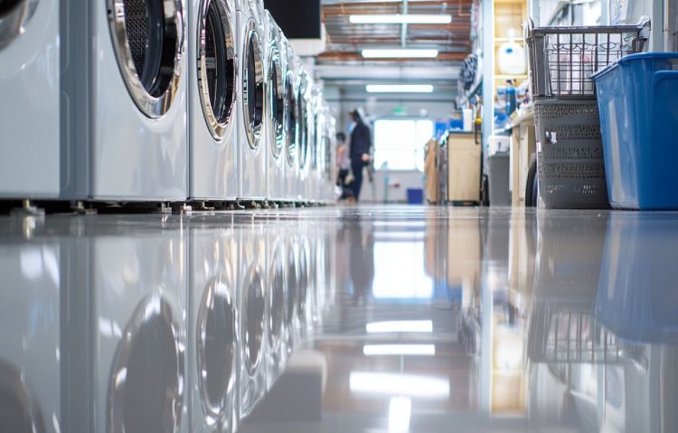 epoxy flooring for laundromats