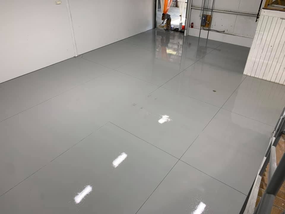 epoxy flooring finish