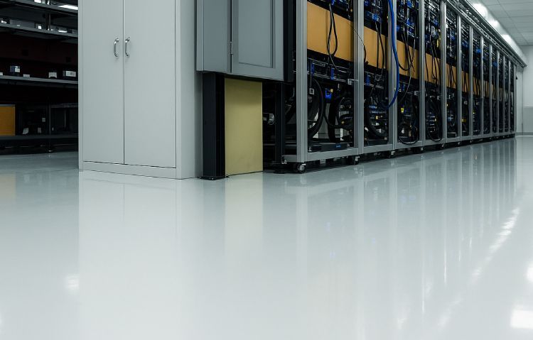 epoxy flooring for data center