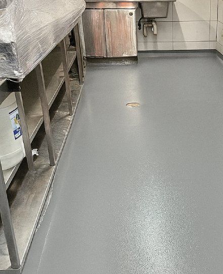 food processing plant epoxy floor coating contractor