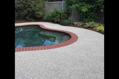 pool epoxy floor installation project completed in Hartford ct