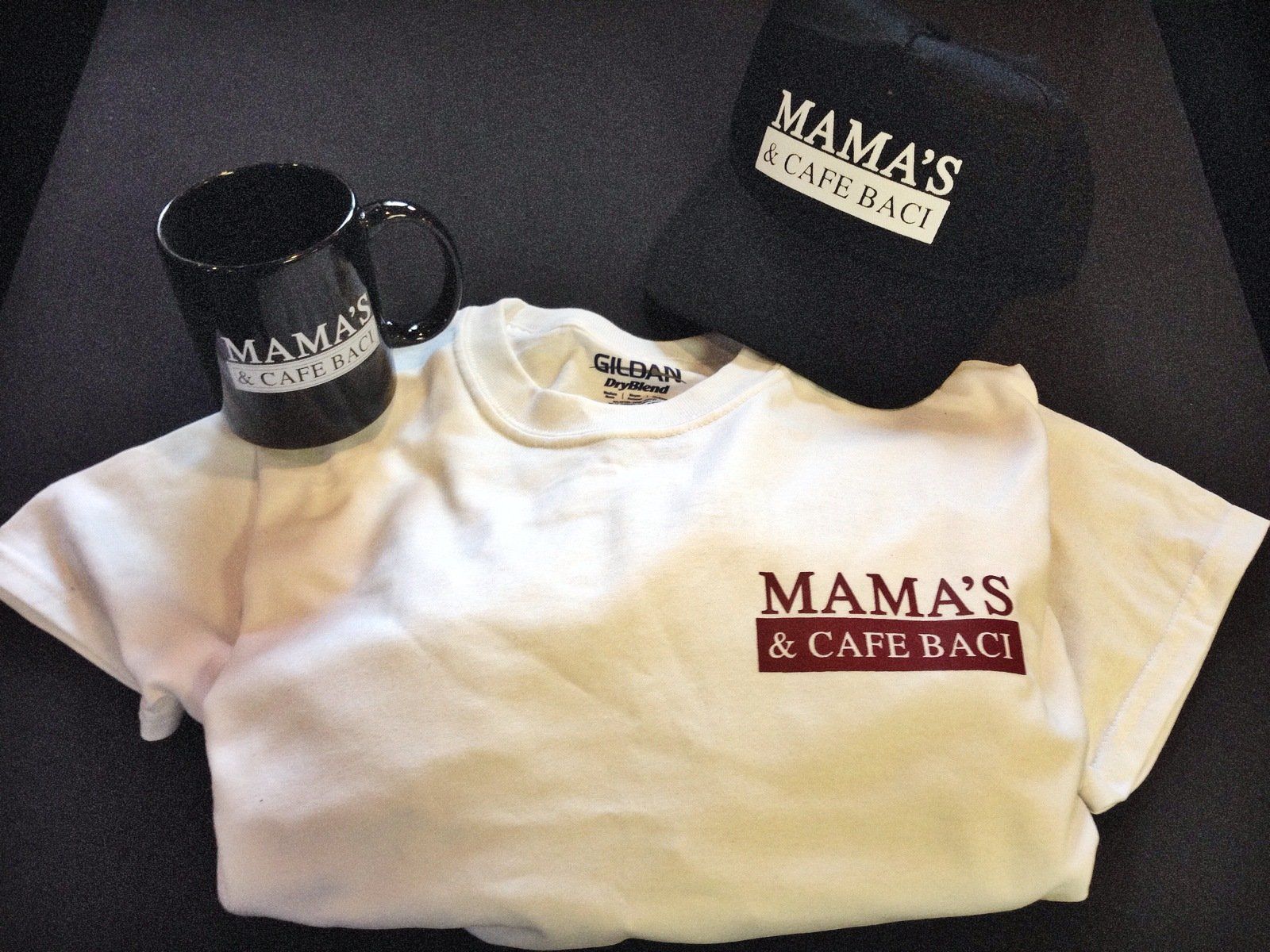 Mama's Ball Cap, Coffee Mug, T-Shirt 