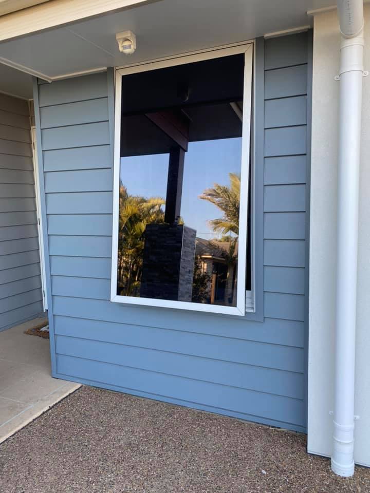 Window Covered with Solar Film — Wide Bay Tinting in Kensington, QLD