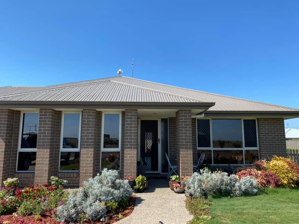 Heavily Tinted Window at Residential House — Wide Bay Tinting in Kensington, QLD