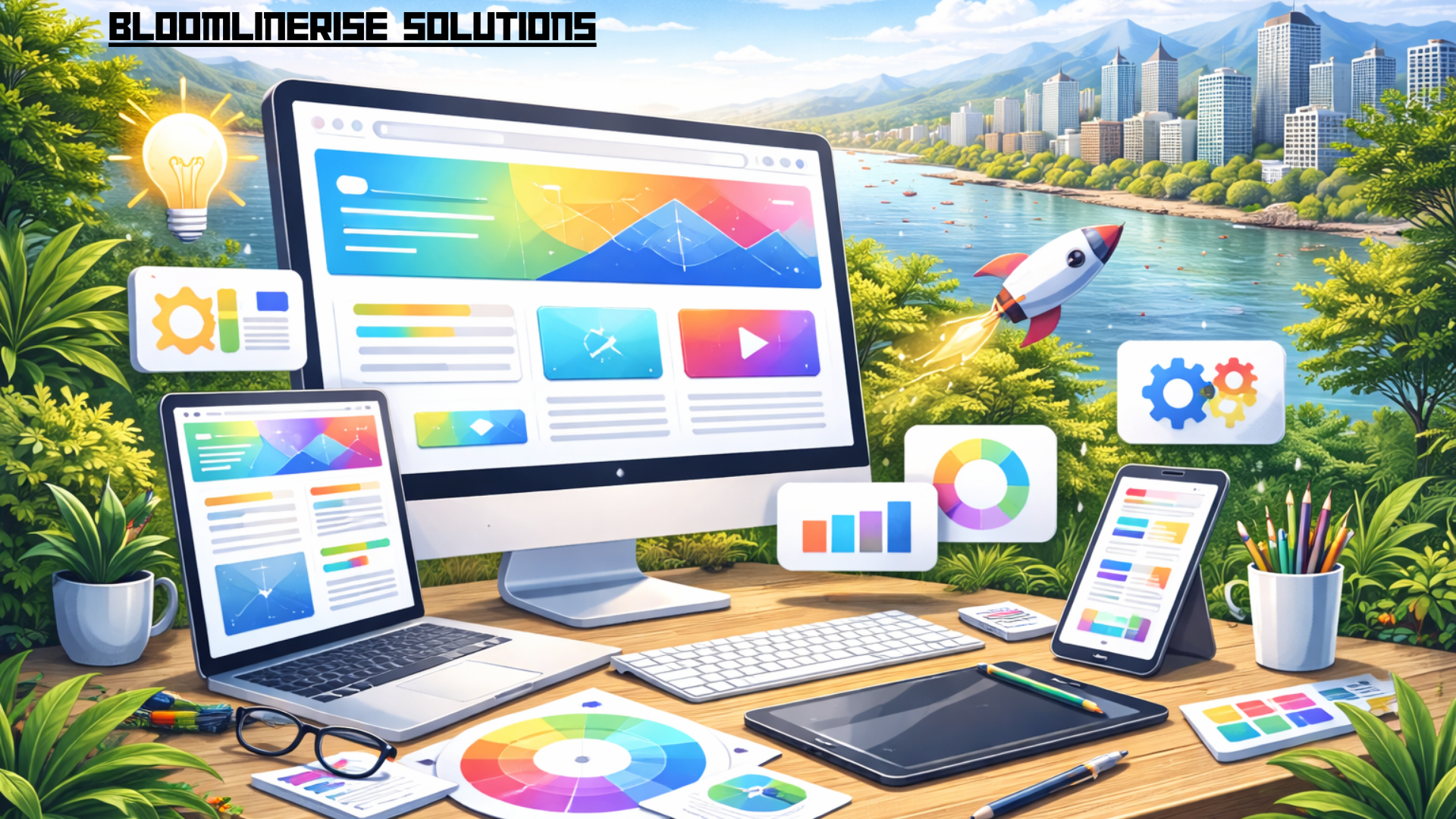 web design  services in vancouver, Bloomlinerise Solutions, digital marketing agency vancouver,