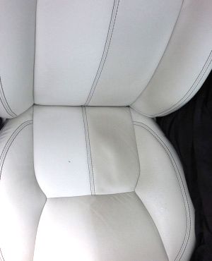 Leather Clean Before and After — Furniture Repair in Port Macquarie