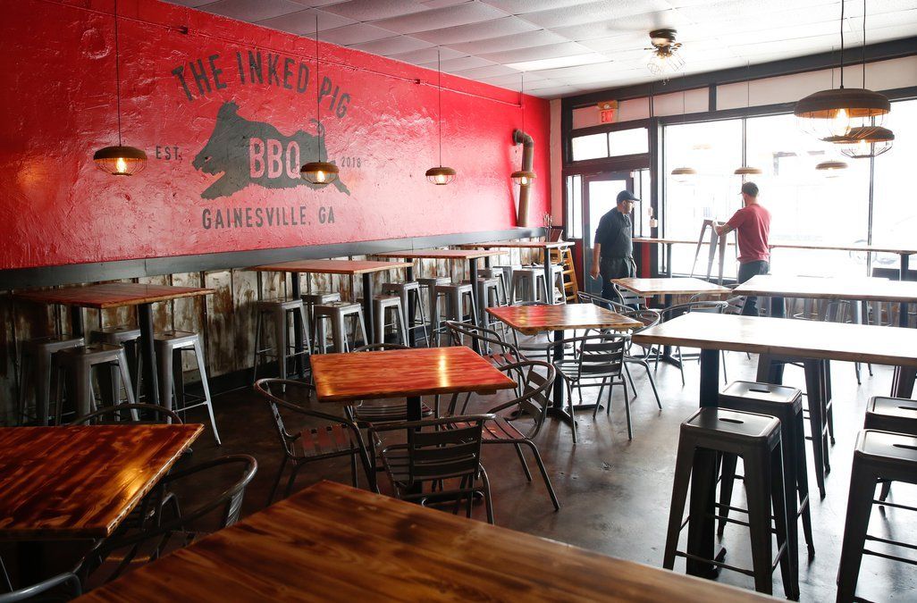 BBQ Diner — Inside The Inked Pig Store in Gainesville, GA