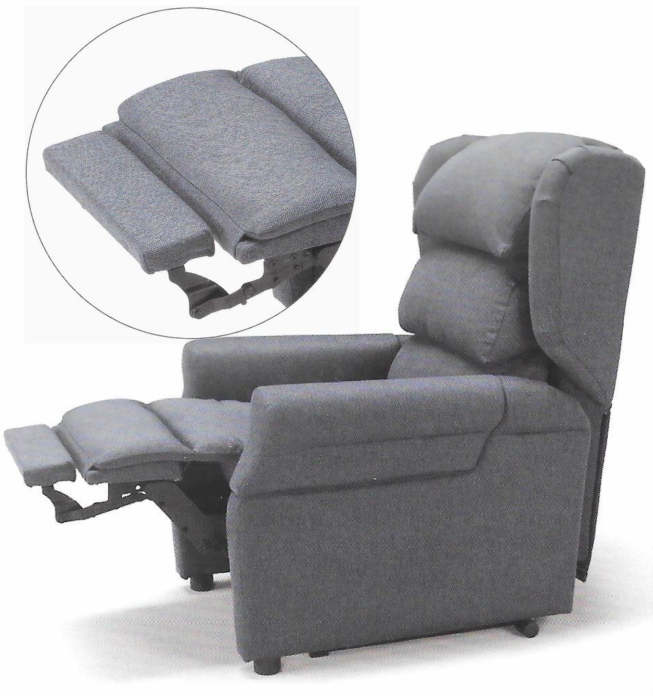 Poltrona con doppia pediera