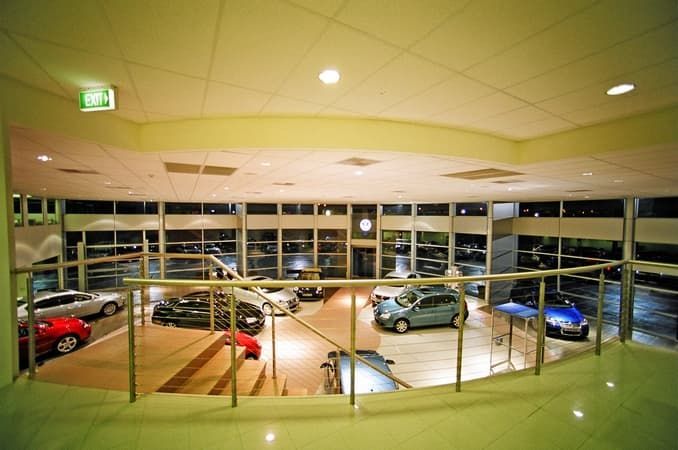 A Car Dealership with A Lot of Cars on Display — Cemak Constructions in Port Macquarie, NSW
