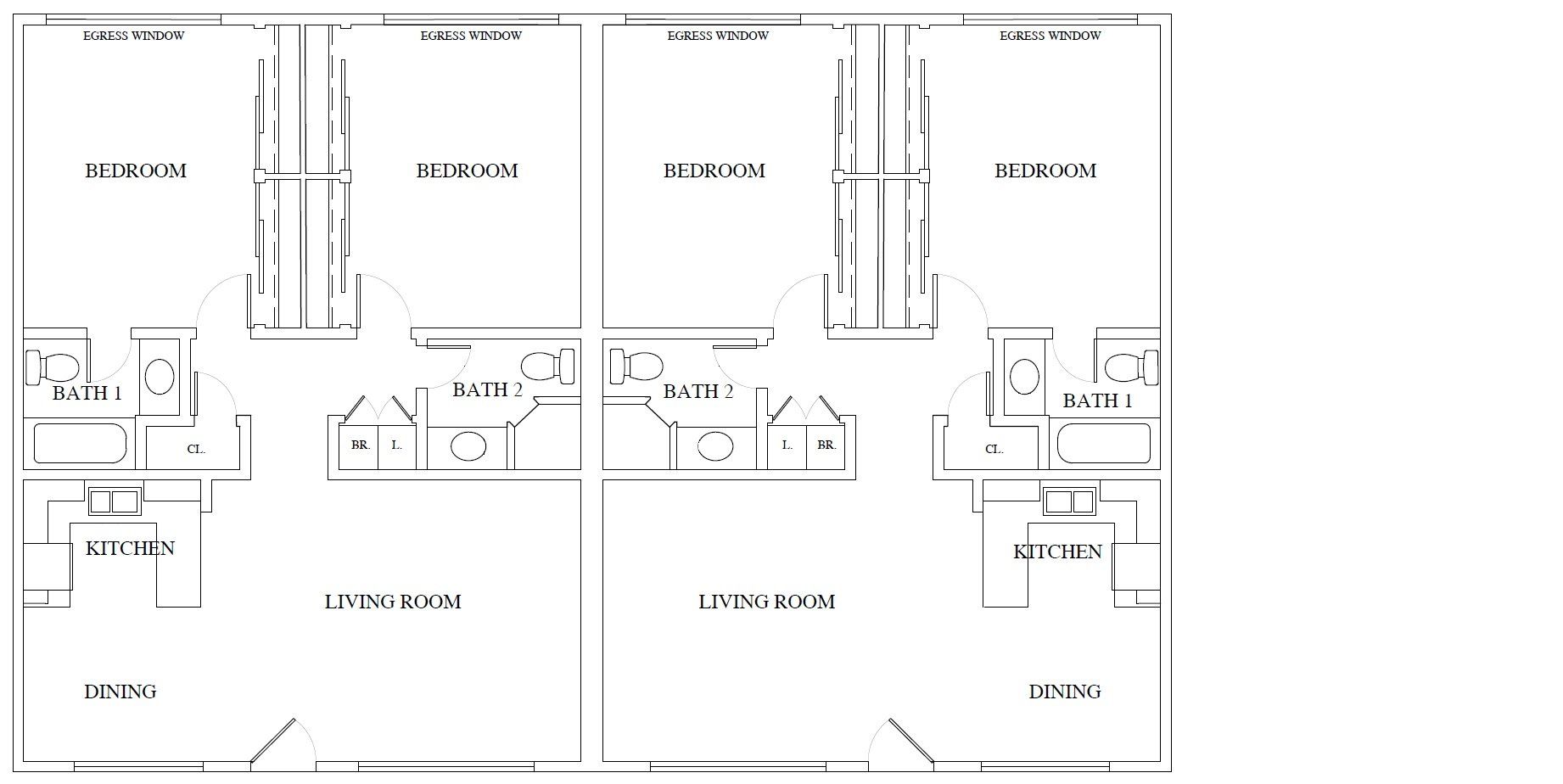 Unit Type B Floor Plan