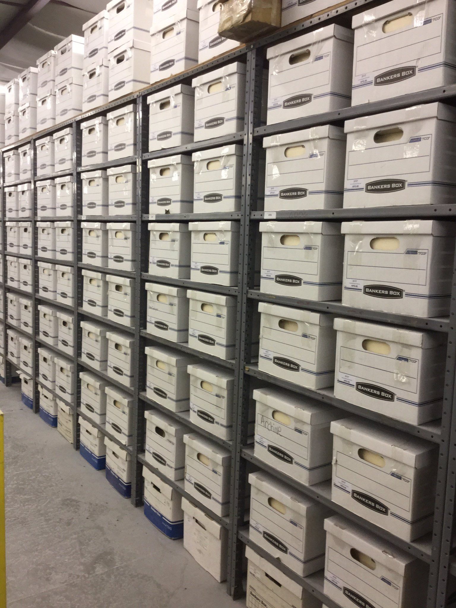 Files – Brockport, PA – Archives Management Warehouse