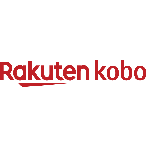 The rakuten kobo logo is red and white on a white background.