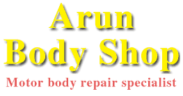 Arun Body Shop logo