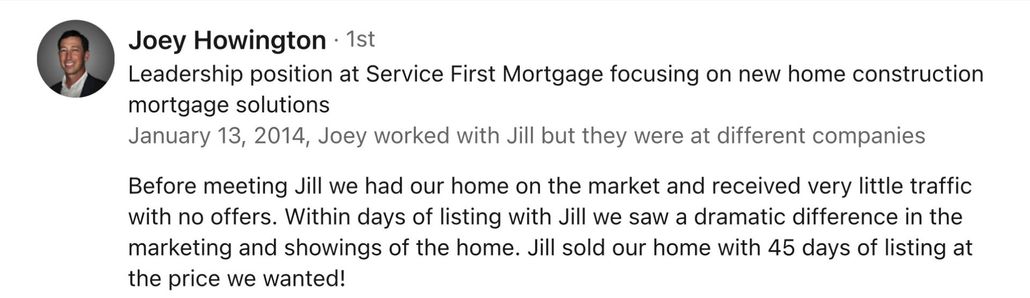 Jill Springer, Realtor, Reviews, Texas