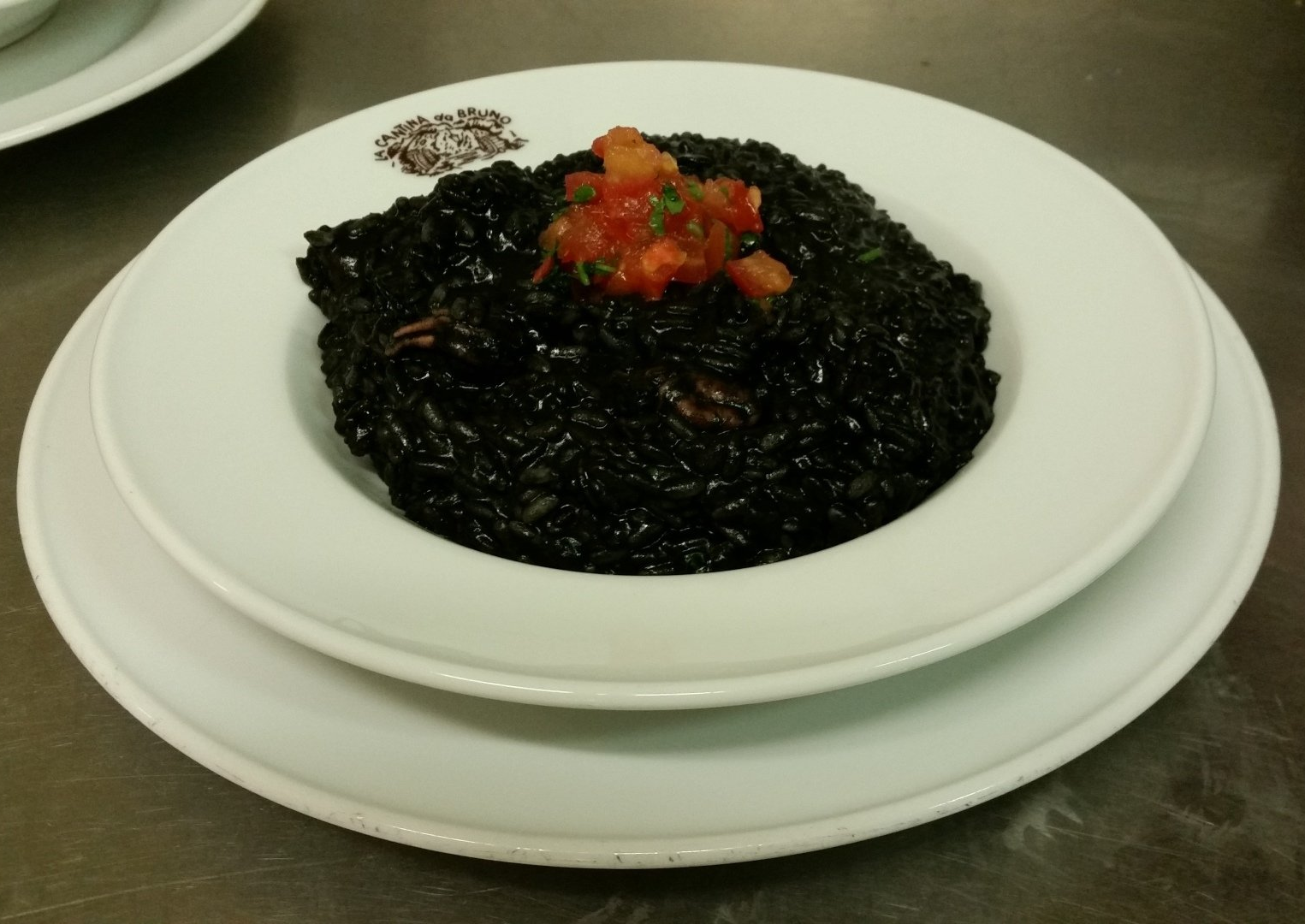 risotto al nero di seppia