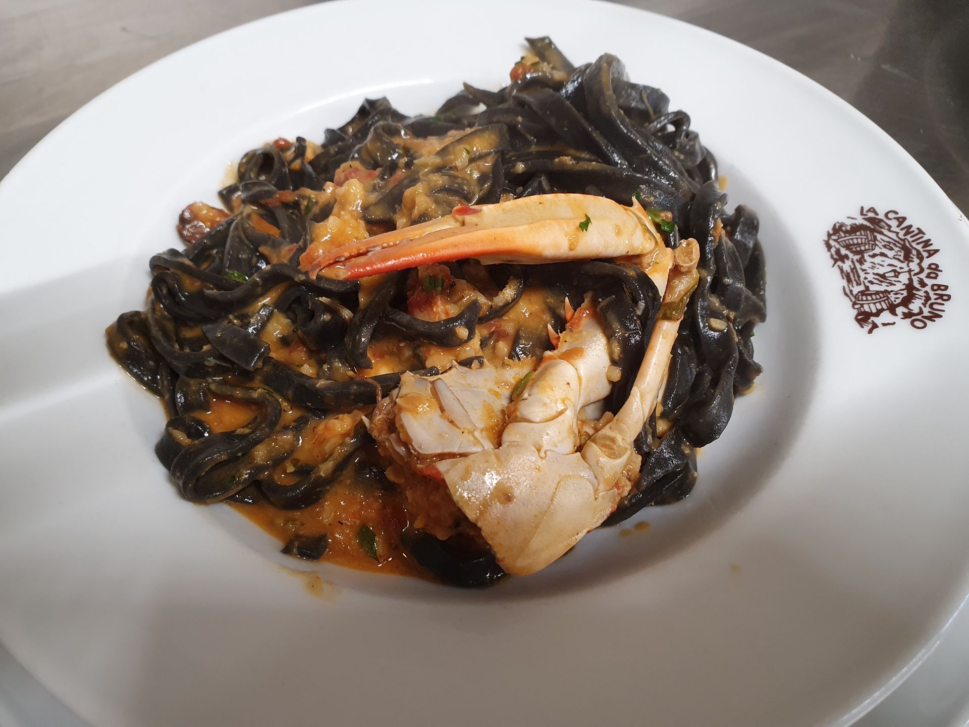 spaghetti al nero di seppia