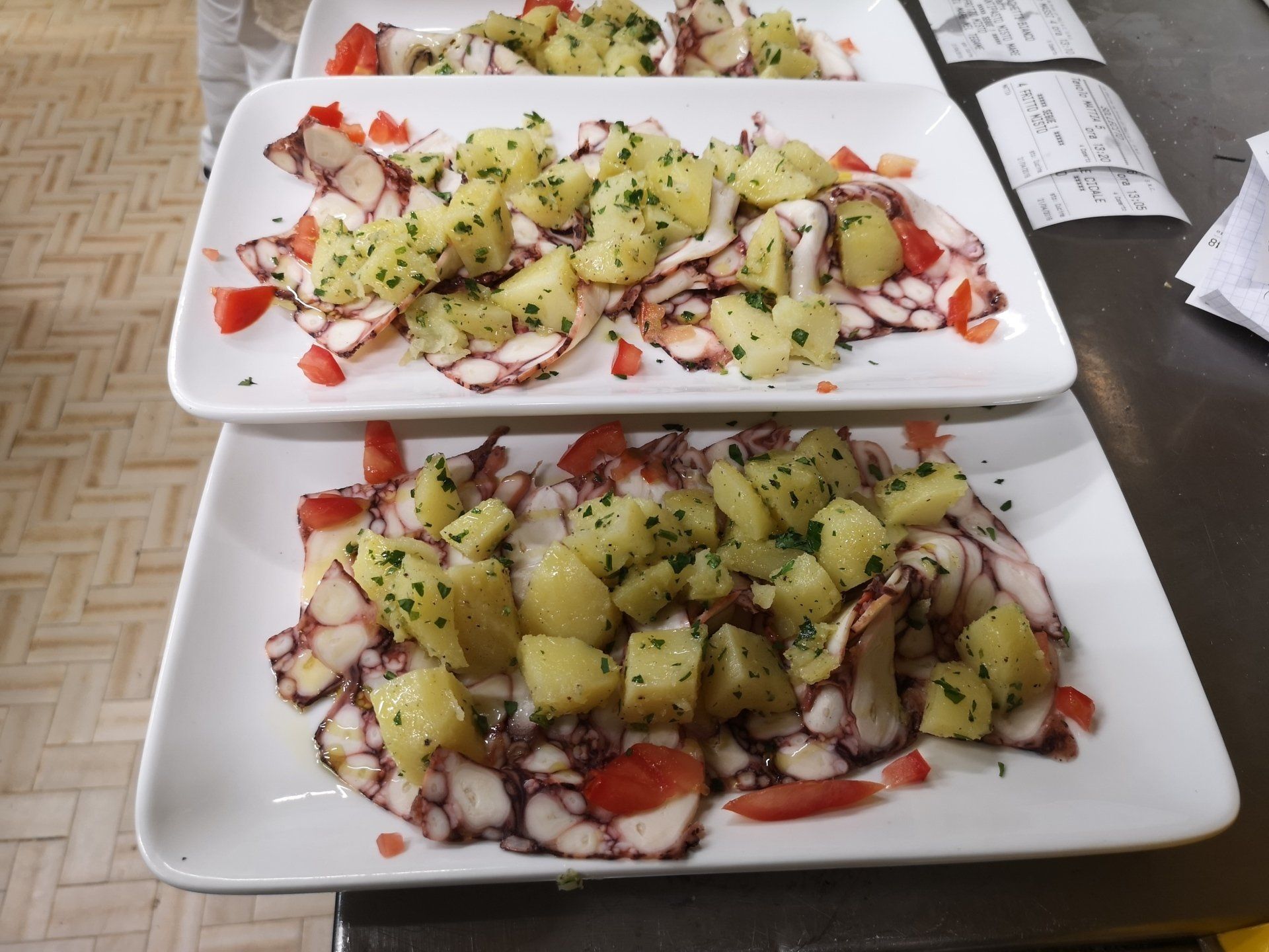 insalata di polpo con patate