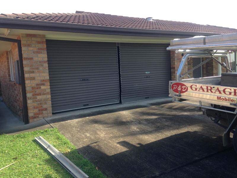 Roll up garage door — Designs in Taree, NSW