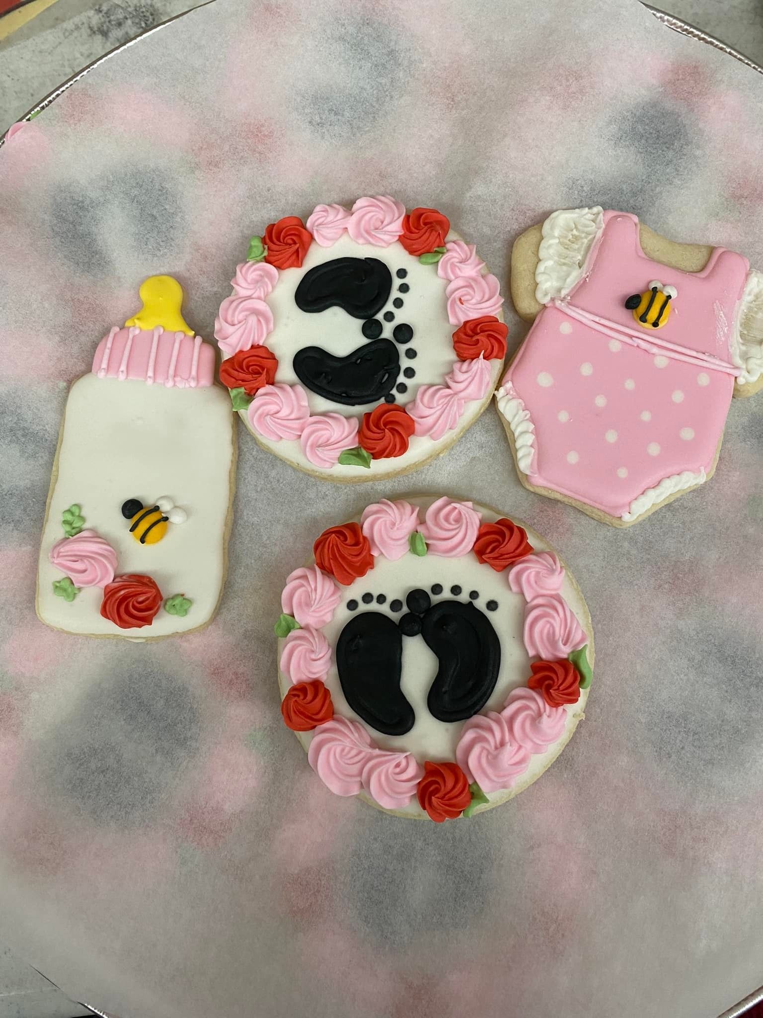 baby shower cookies