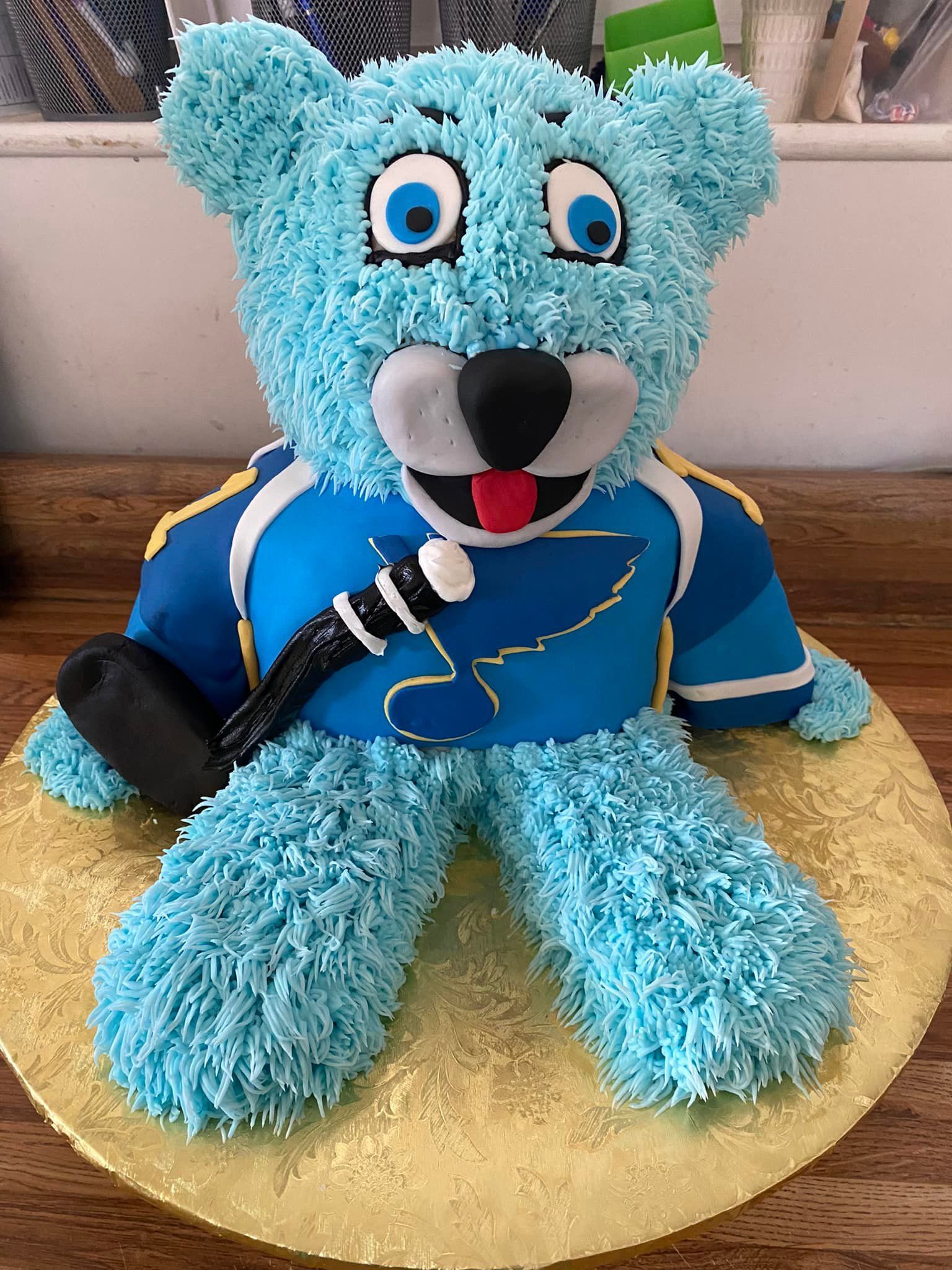 St Louis Blues cake