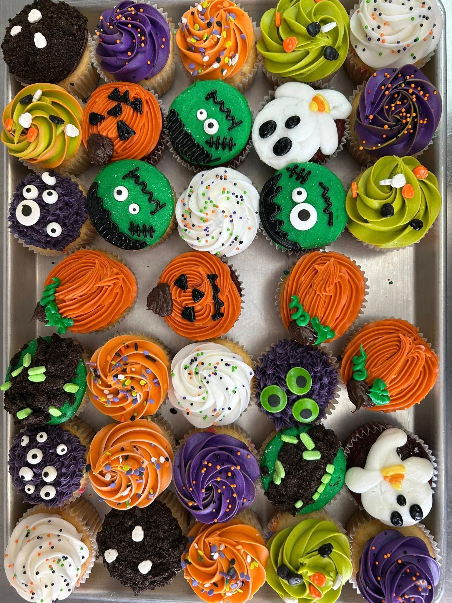 halloween cupcakes