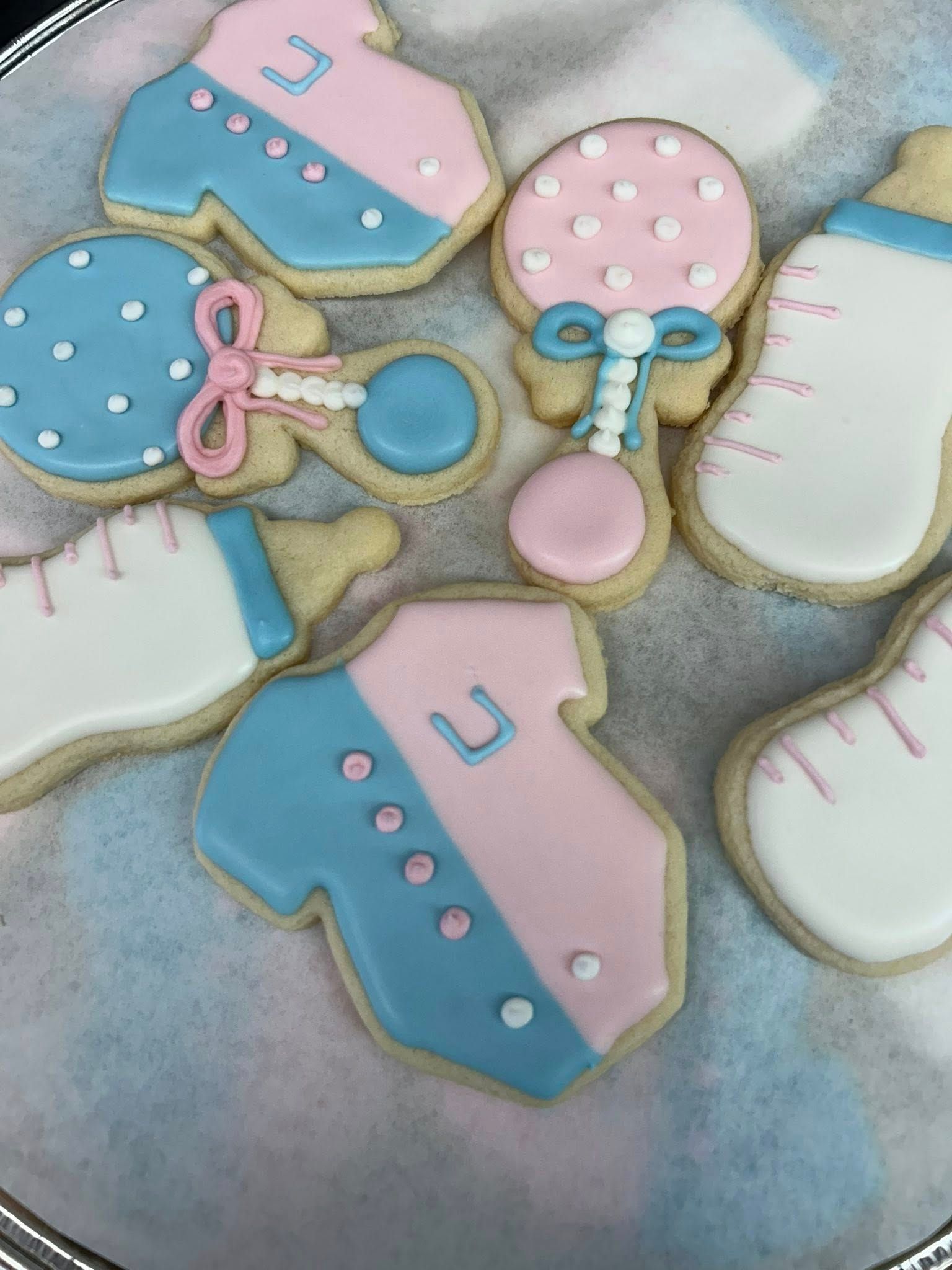 baby shower cookies